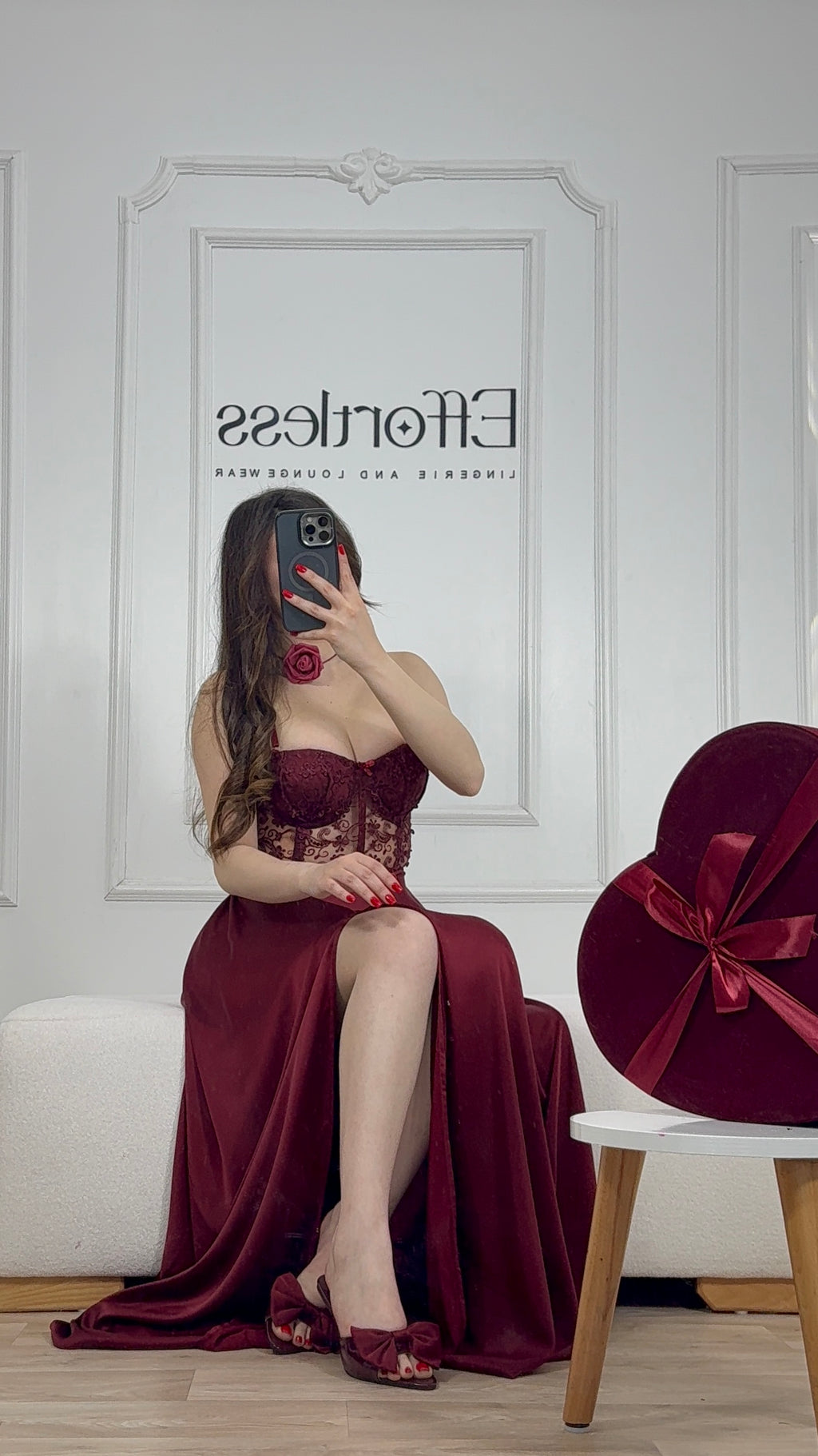 Déshabiller bordeaux