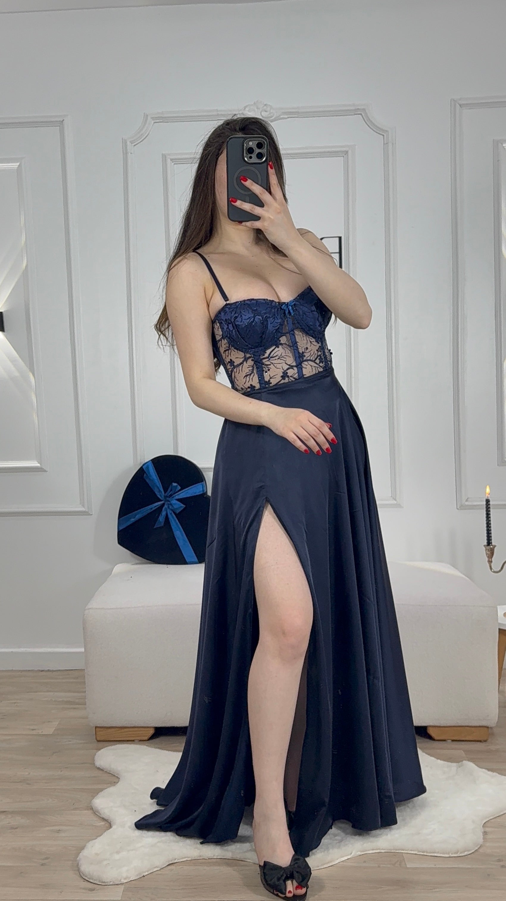 Déshabiller bleu marine